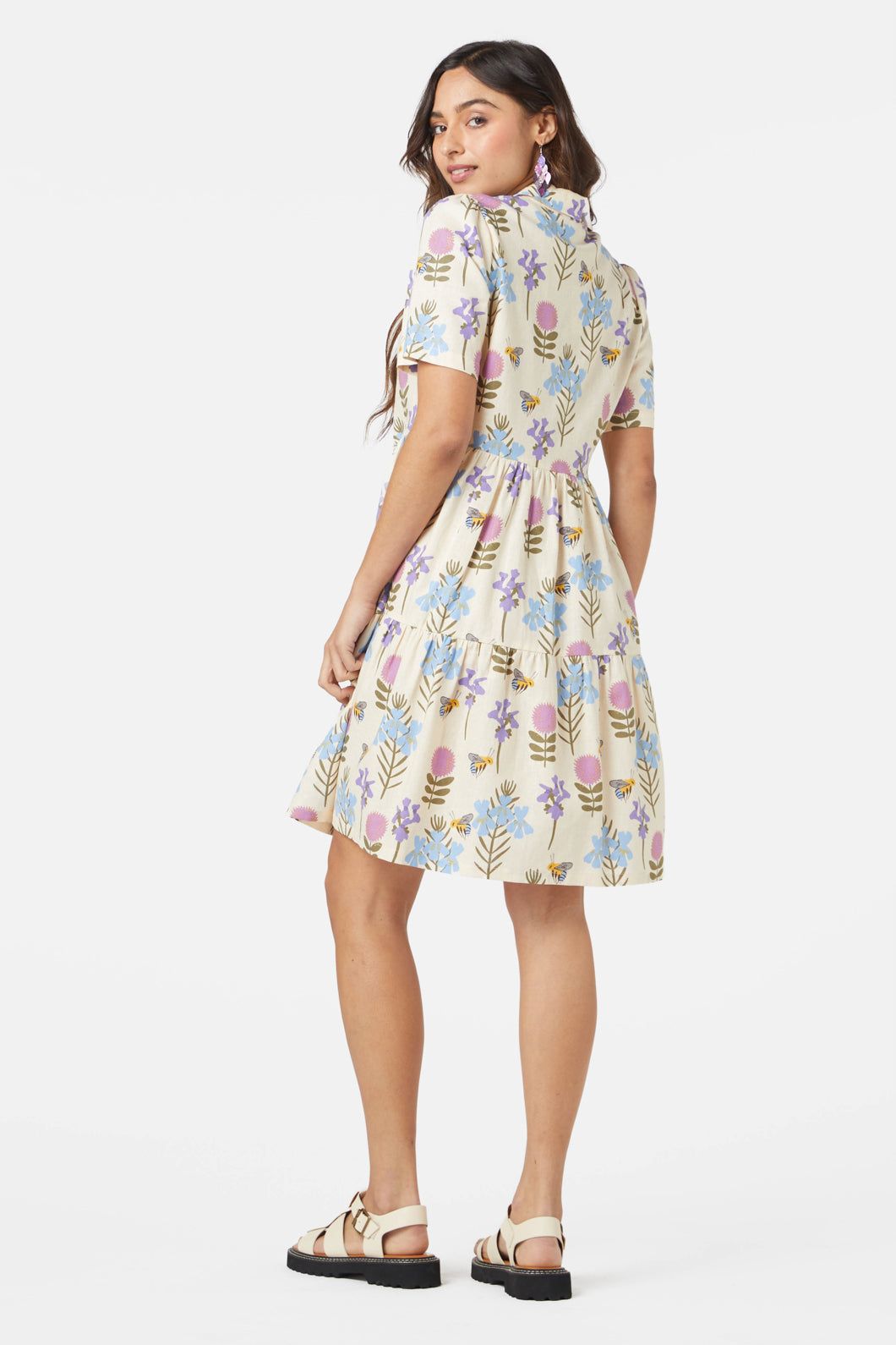 Blue Bee Shirt Dress sold by Princess Highway product image thumbnail 4