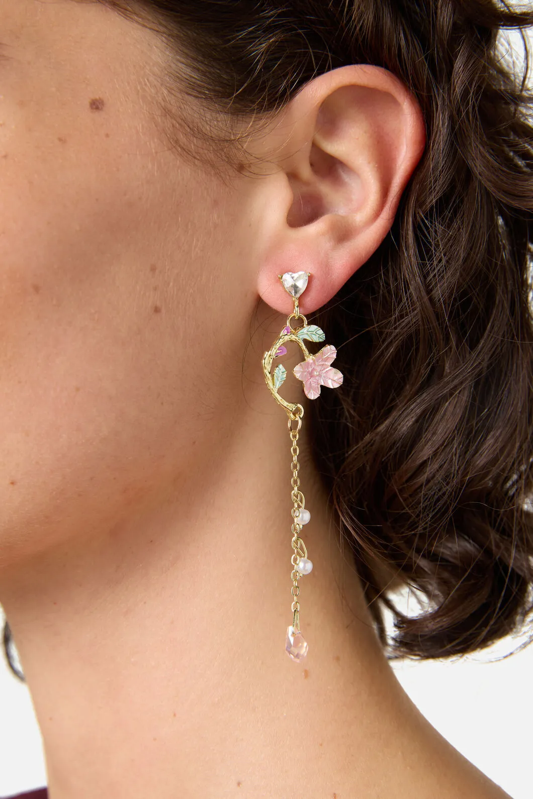 Gorgeous Floral Drop Earrings sold by Princess Highway product image thumbnail 2