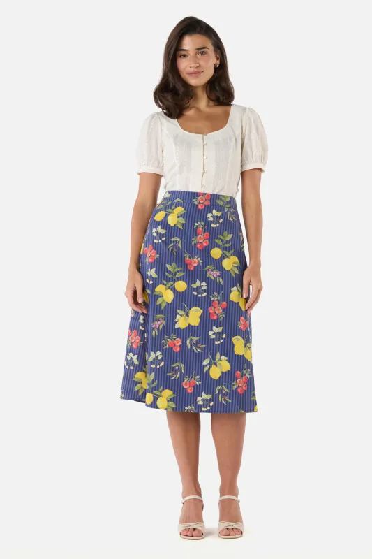 Carla Picnic Midi Wrap Skirt sold by Princess Highway