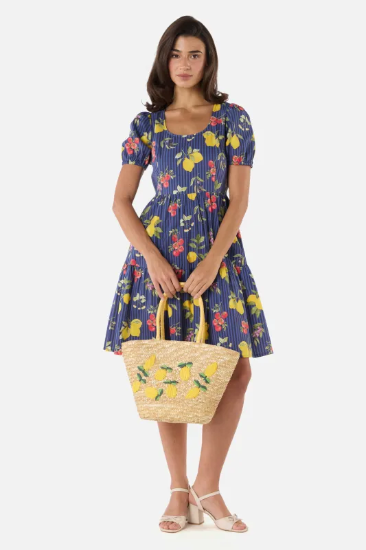 Lemons Straw Bag sold by Princess Highway