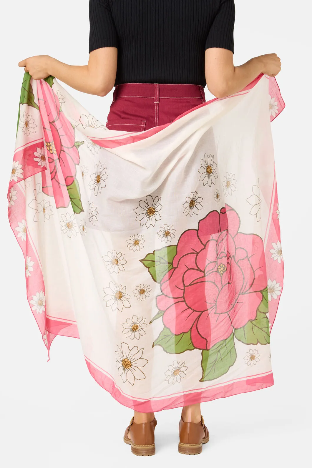 Floral Fields Cotton Sarong sold by Princess Highway