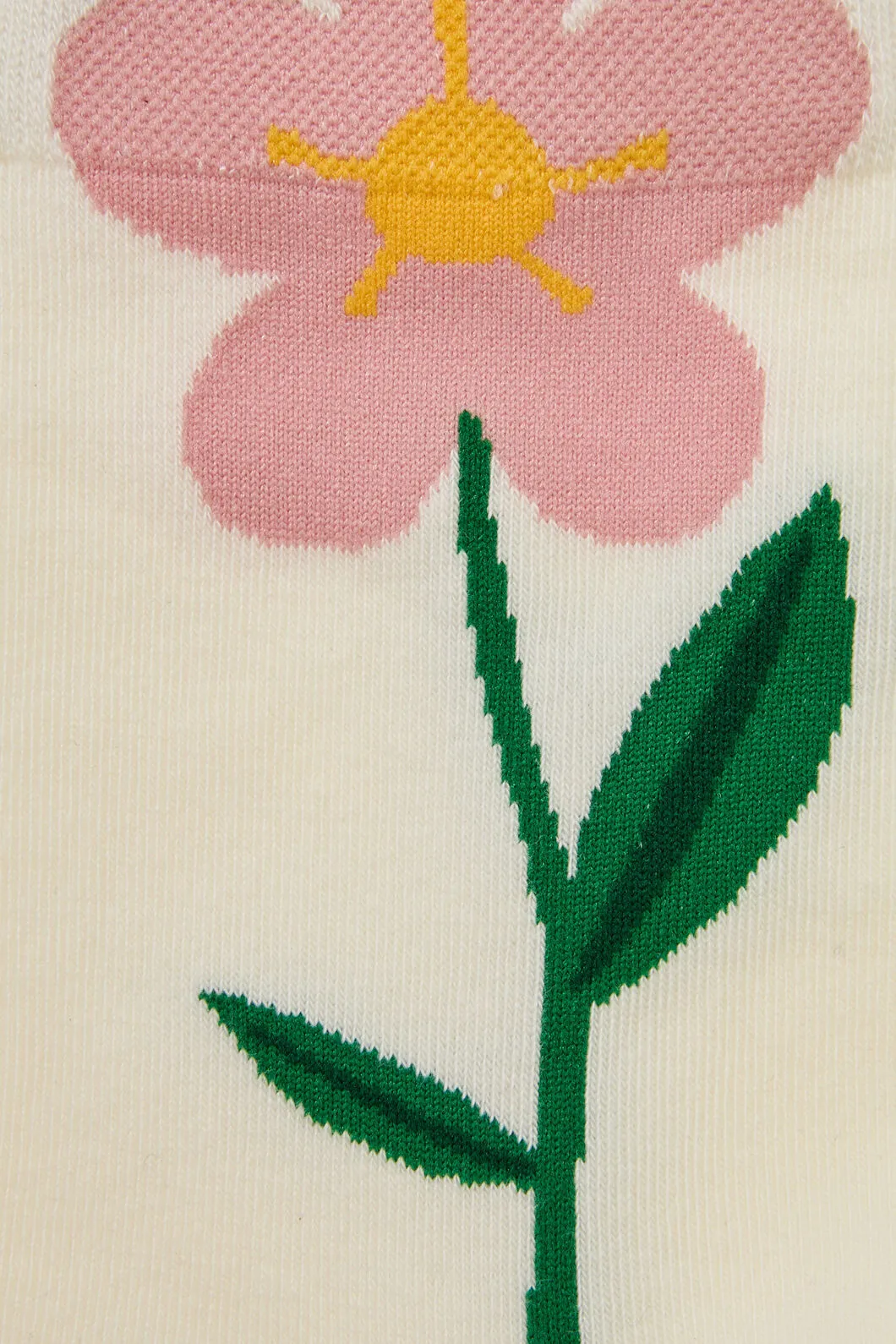 Cream Stem Flower Socks sold by Princess Highway product image thumbnail 2