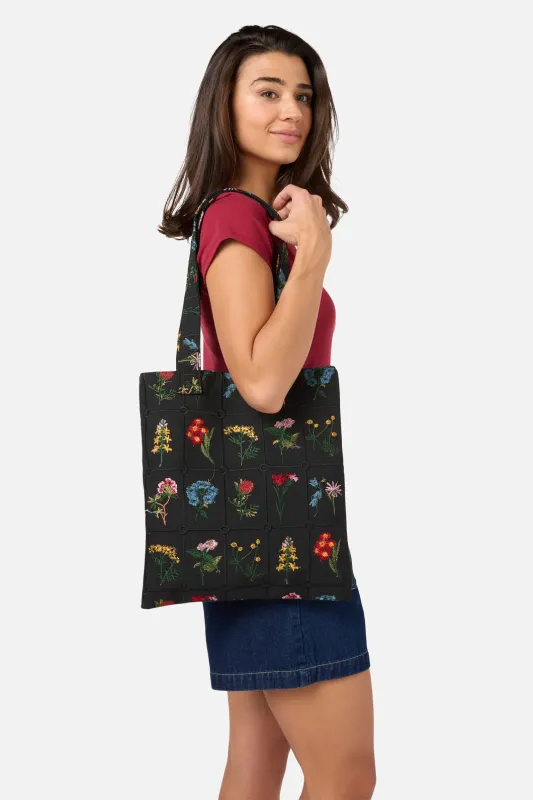 Floral Embroidered Tote sold by Princess Highway