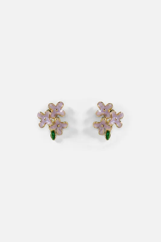 Flower Bouquet Stud Earrings sold by Princess Highway