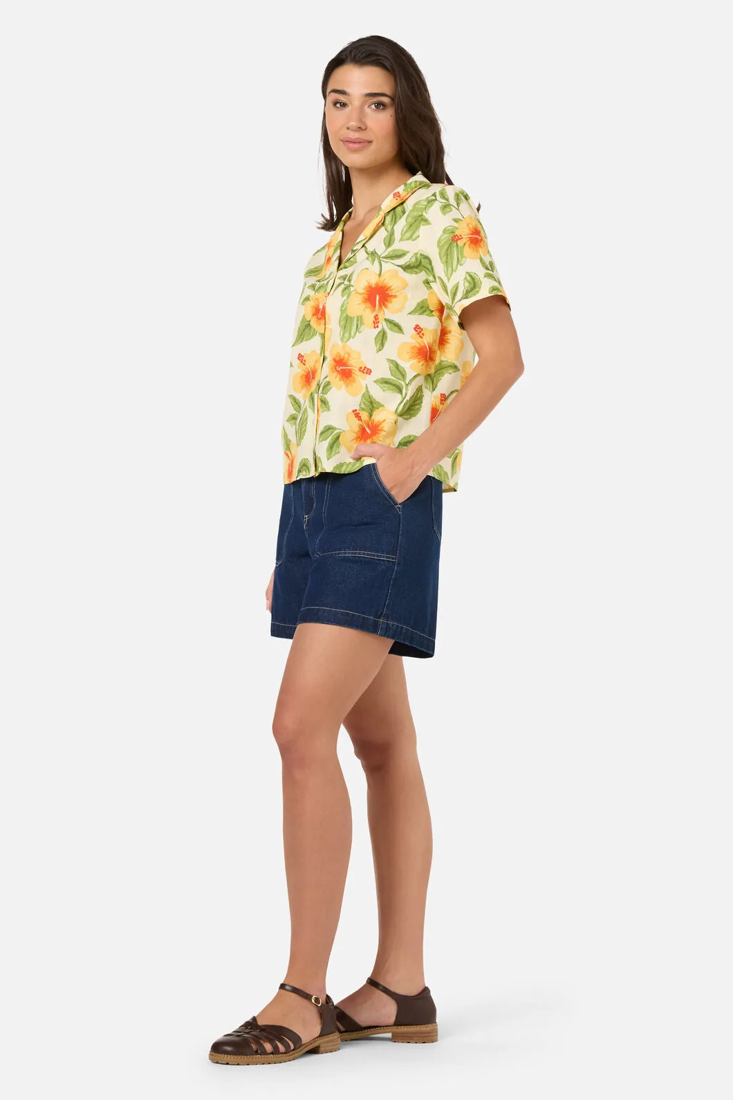 Hibiscus Summer Shirt sold by Princess Highway product image thumbnail 3