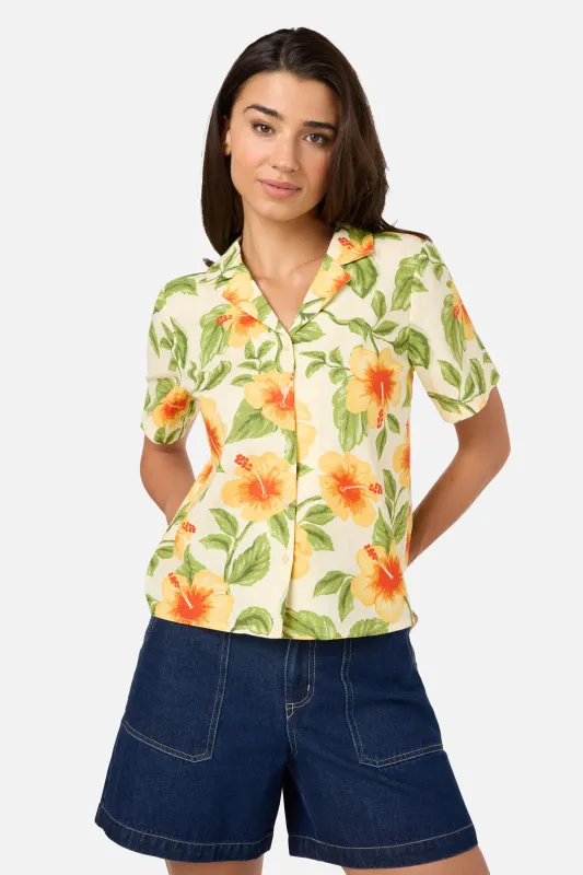 Hibiscus Summer Shirt sold by Princess Highway