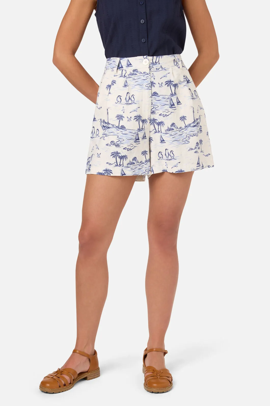 Seaside Toile Short sold by Princess Highway product image thumbnail 2