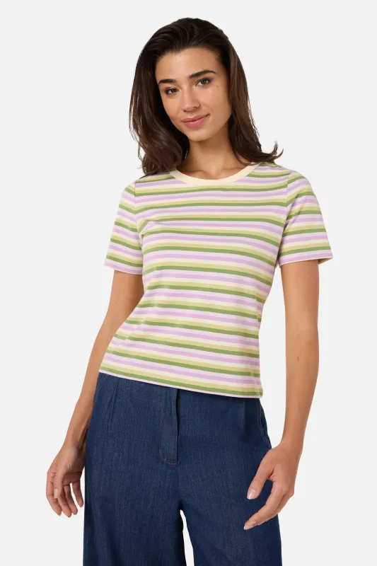 Lena Orchard Stripe Tee sold by Princess Highway