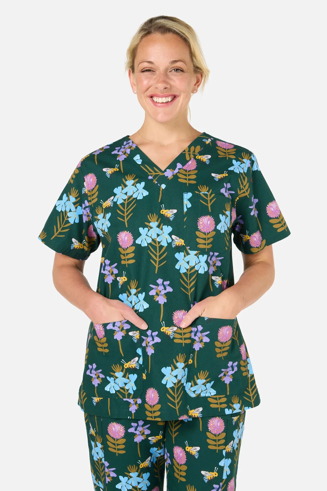 Blue Banded Bee Scrub Set sold by Princess Highway product image thumbnail 4