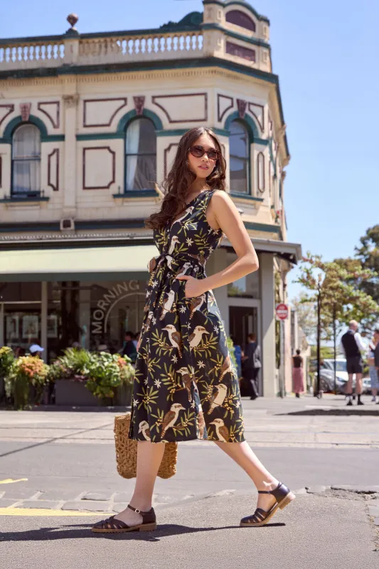 Kookaburra Midi Dress sold by Princess Highway
