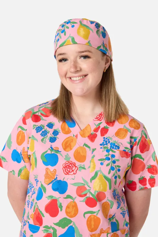 Fruit Bowl Scrub Hat sold by Princess Highway