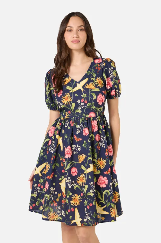 Whimsical Garden Mini Dress made by Princess Highway