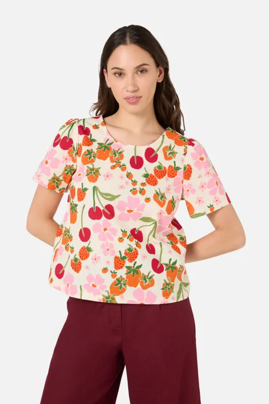Berries N Cream Top sold by Princess Highway