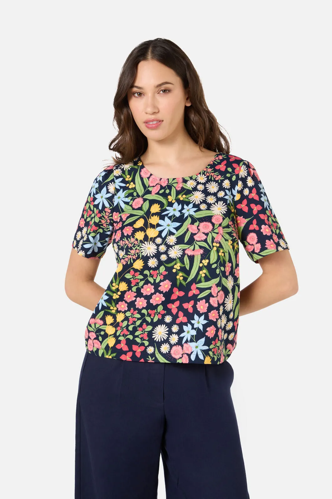 Liberty Native Sleeved Top sold by Princess Highway