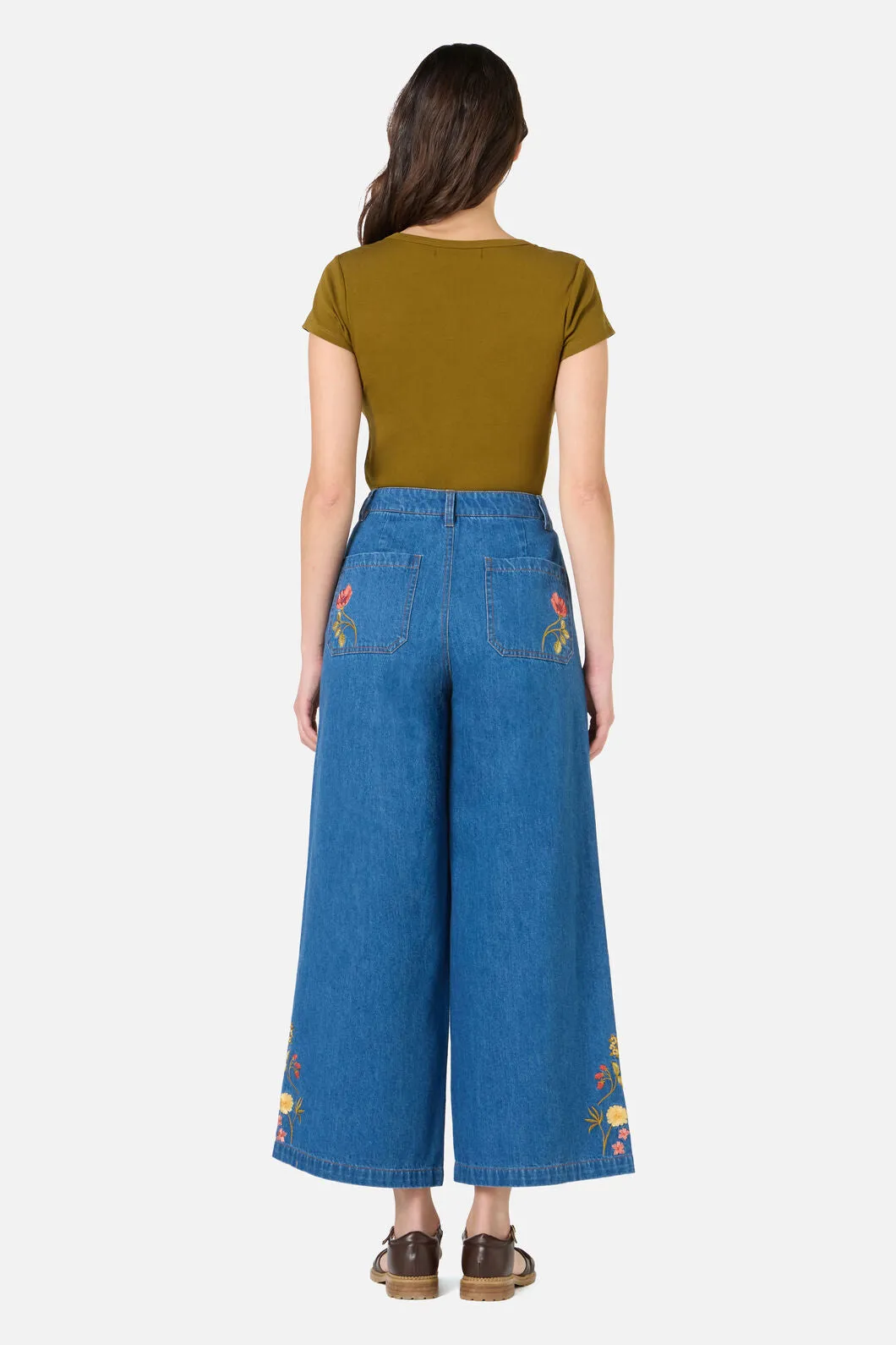 Horse & Flower Emb Jean sold by Princess Highway product image thumbnail 5