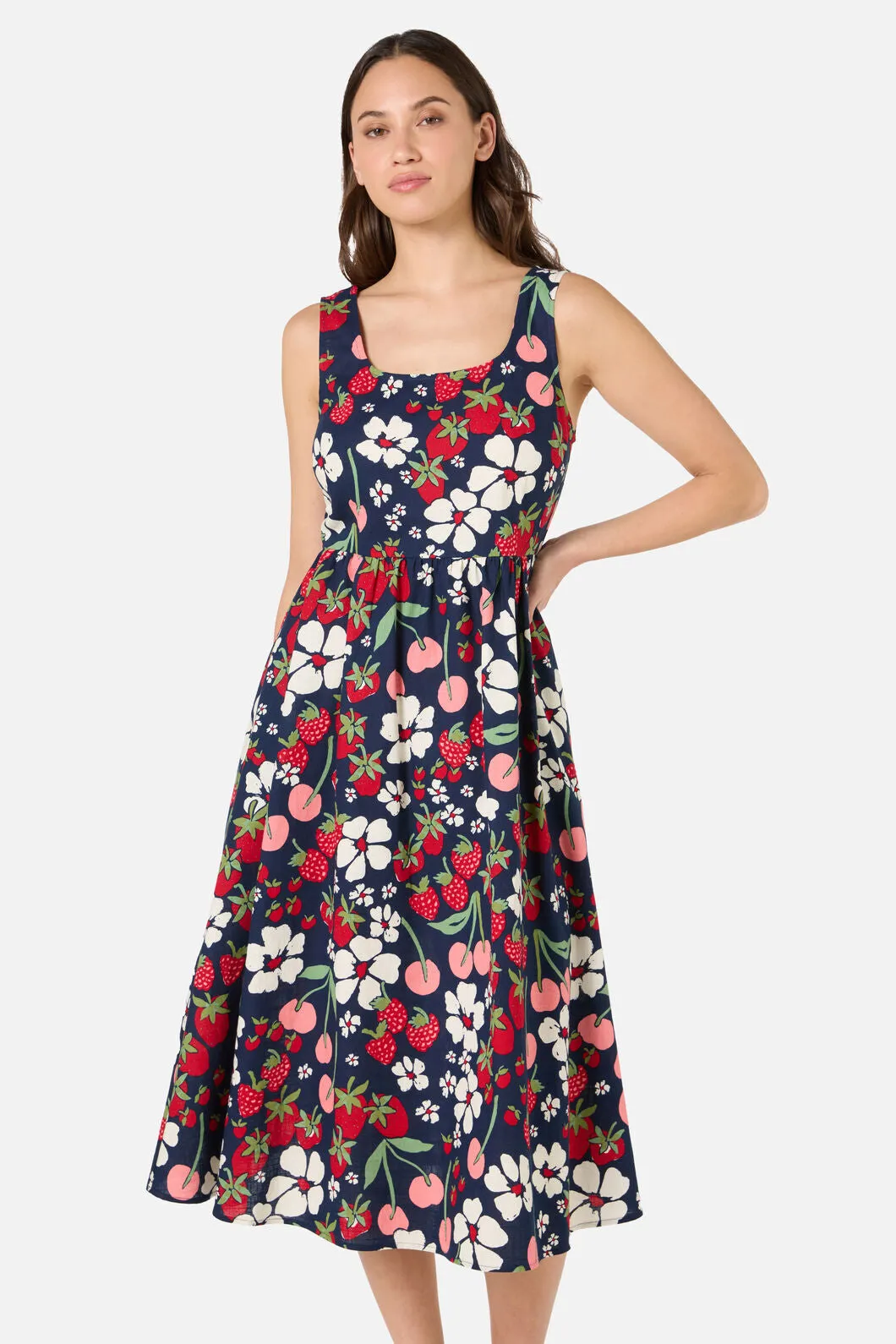 Berries N Cream Midi Dress sold by Princess Highway product image thumbnail 5