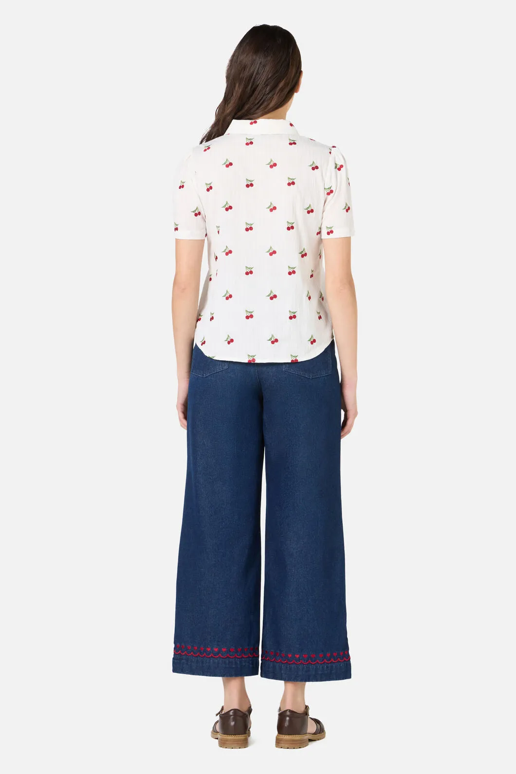 Cherry Ditsy Emb Blouse sold by Princess Highway product image thumbnail 5