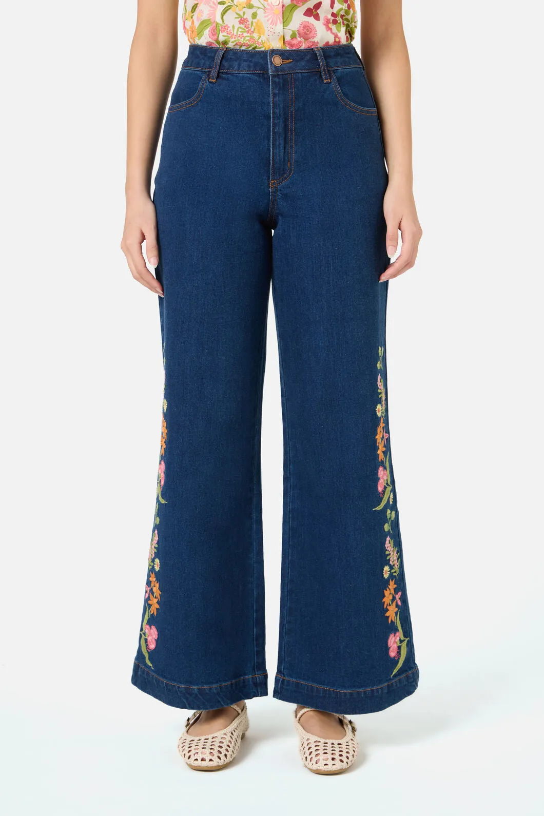Liberty Native Emb Denim Jean sold by Princess Highway product image thumbnail 2