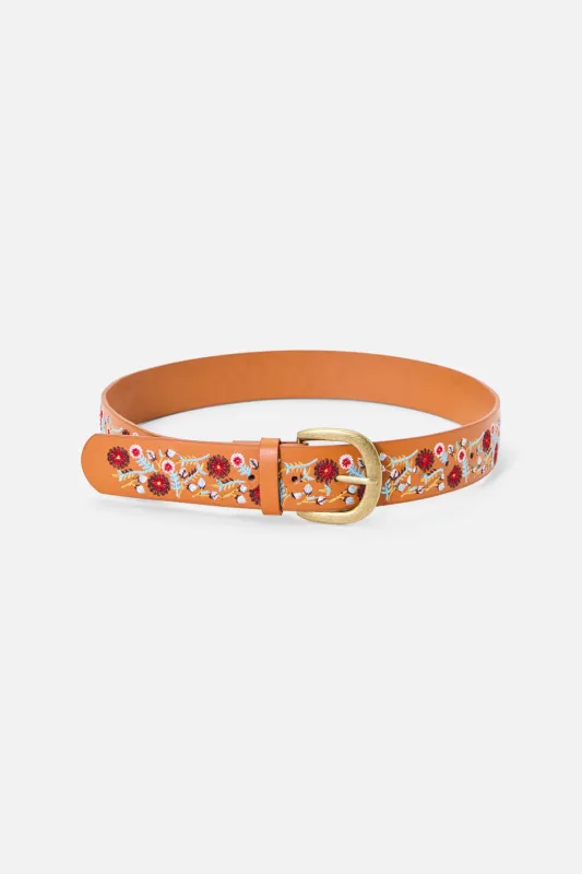 Flower Embroidered Belt sold by Princess Highway