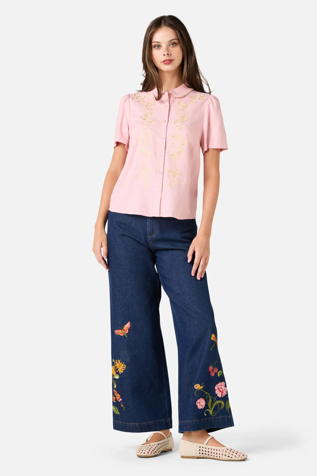 Whimsical Embroidered Blouse sold by Princess Highway product image thumbnail 2