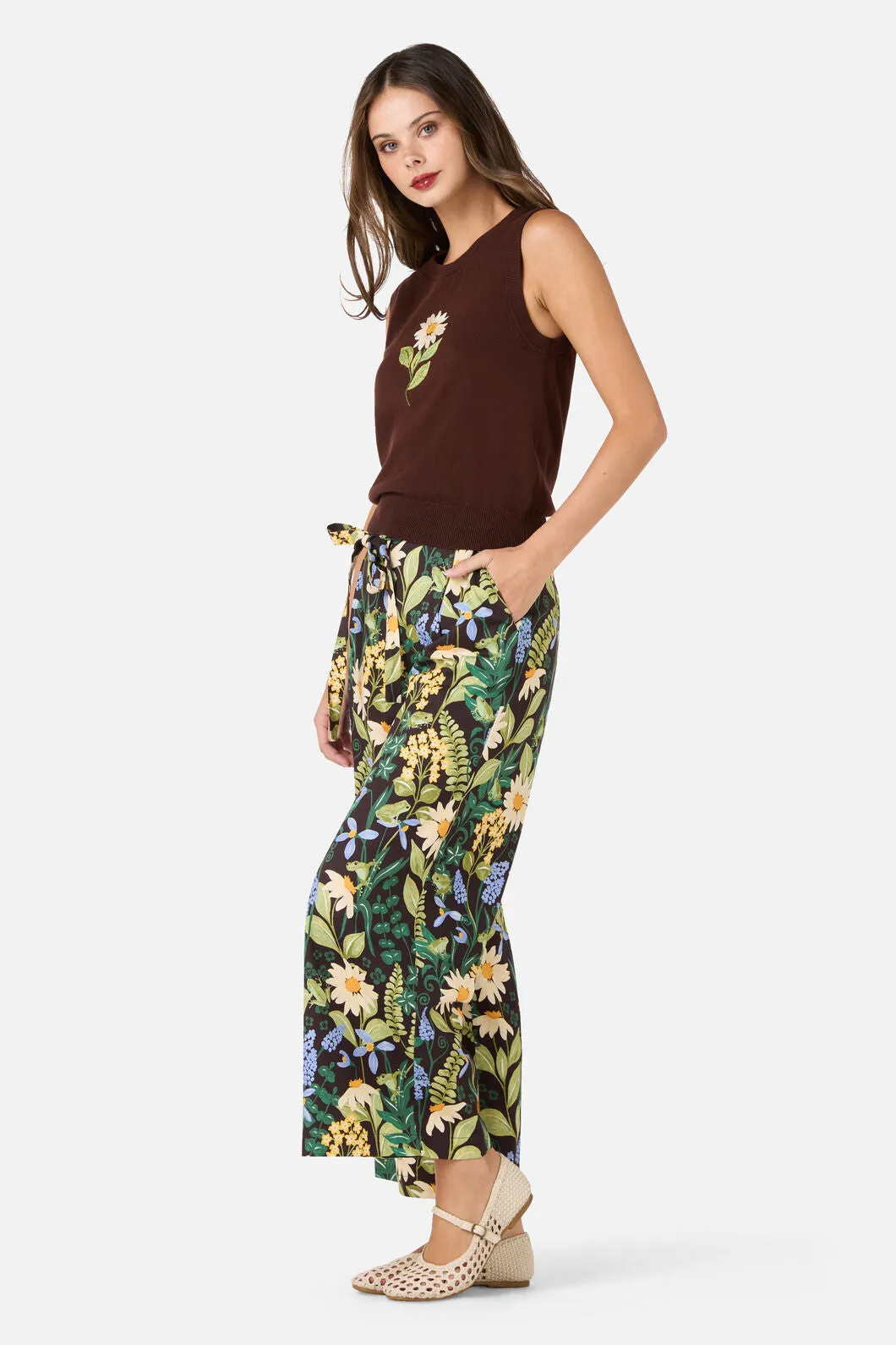 Daisy Embroidered Knit Vest sold by Princess Highway product image thumbnail 3