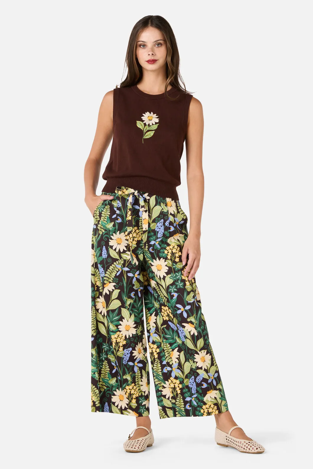 Daisy Embroidered Knit Vest sold by Princess Highway product image thumbnail 2