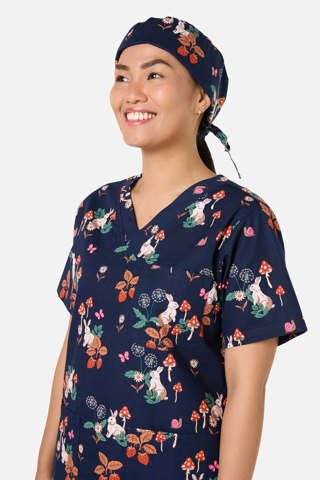 Wonderland Scrub Hat sold by Princess Highway