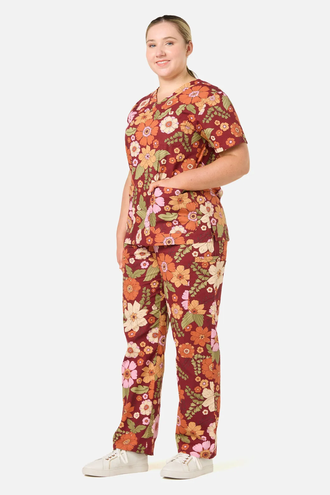 Brandy Floral Scrub Set sold by Princess Highway product image thumbnail 2