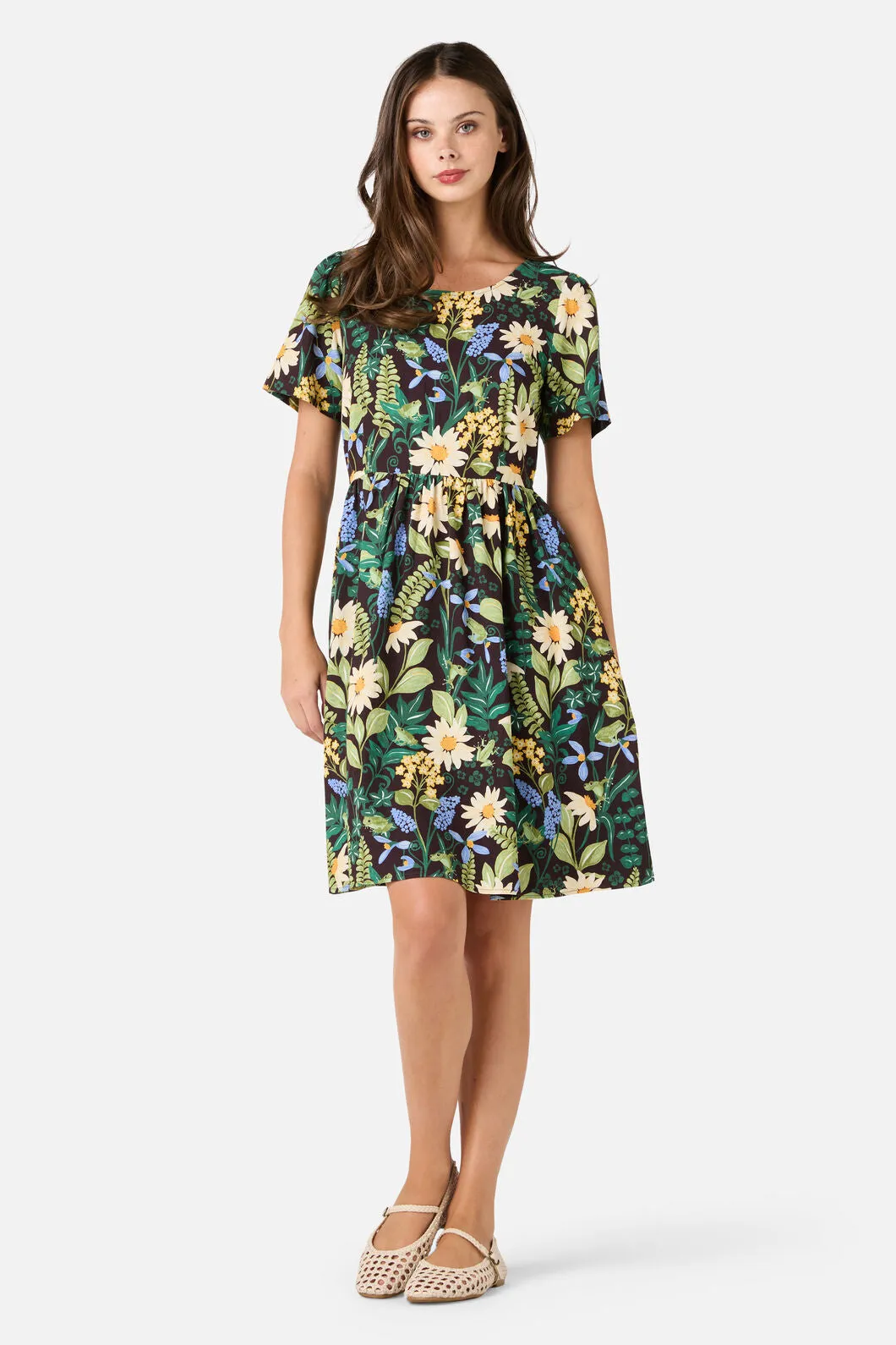 Tiana Tree Frog Smock Dress sold by Princess Highway product image thumbnail 2