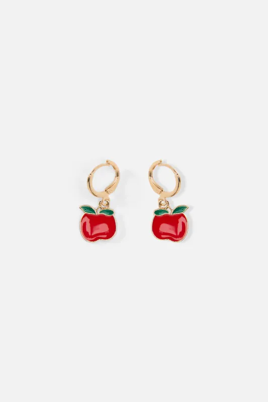 Apple Sleeper Earrings sold by Princess Highway