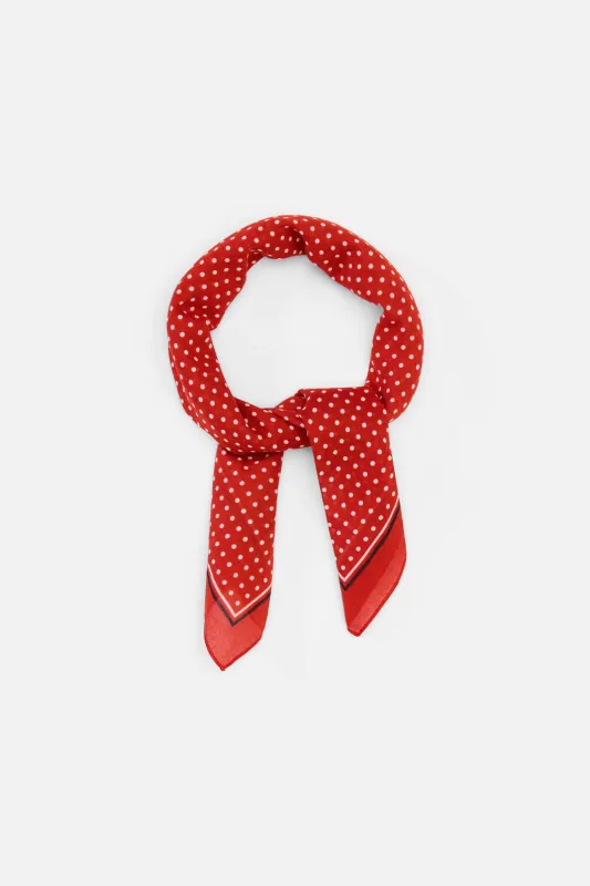 Red Polka Dot Scarf sold by Princess Highway