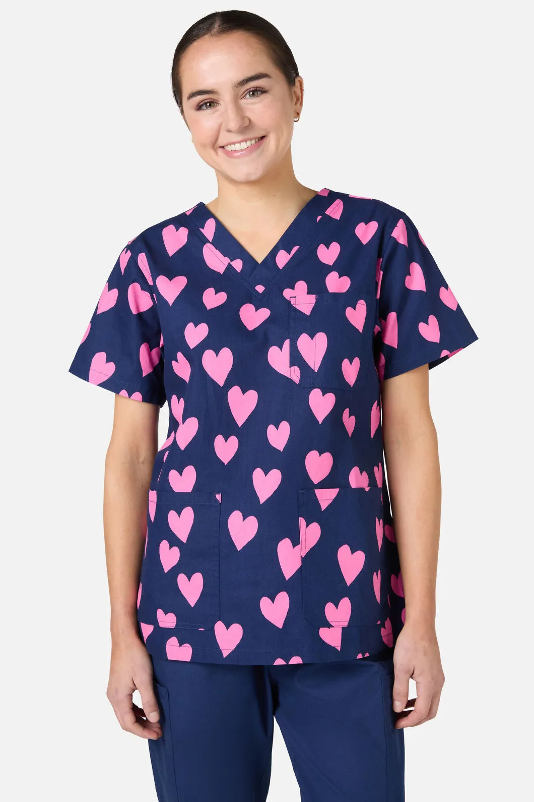 Lovehearts Top & Pant Scrub Set sold by Princess Highway product image thumbnail 3
