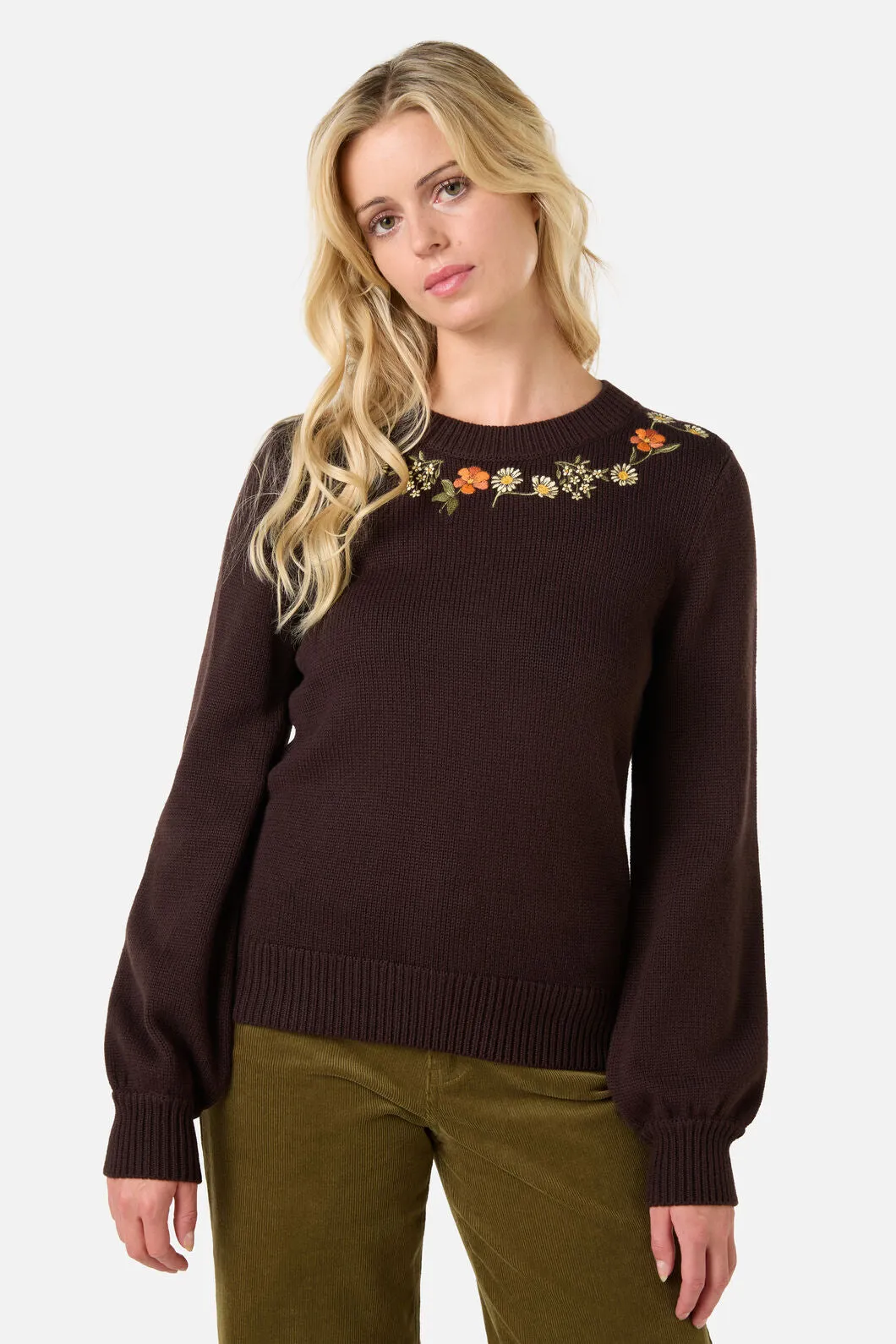 Gloria Embroidered Jumper sold by Princess Highway