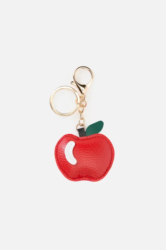 Apple PU Bag Charm made by Princess Highway
