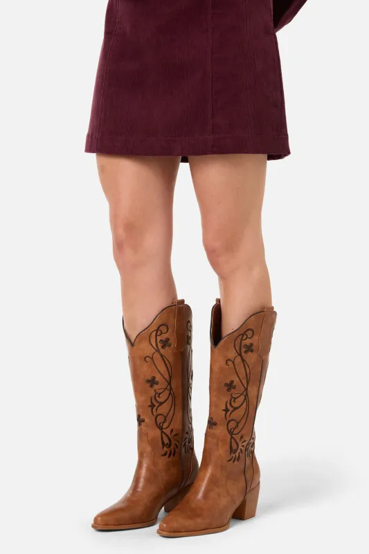 Embroidered Western Boot made by Princess Highway