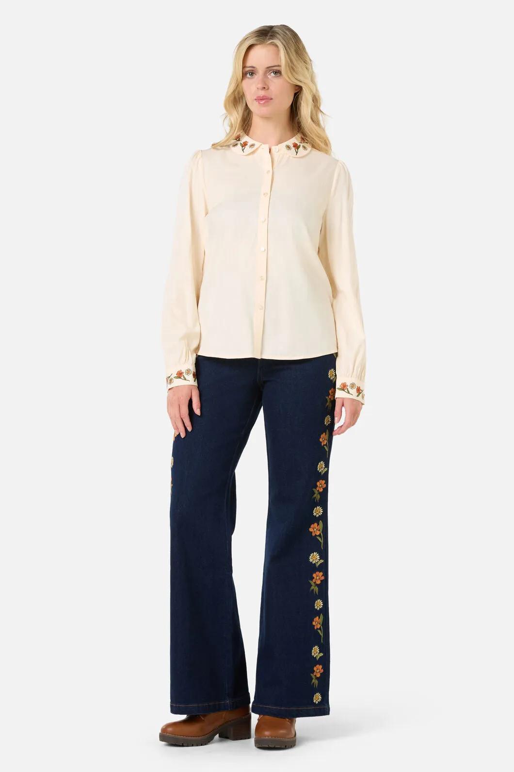 Gloria Embroidered Blouse sold by Princess Highway product image thumbnail 2