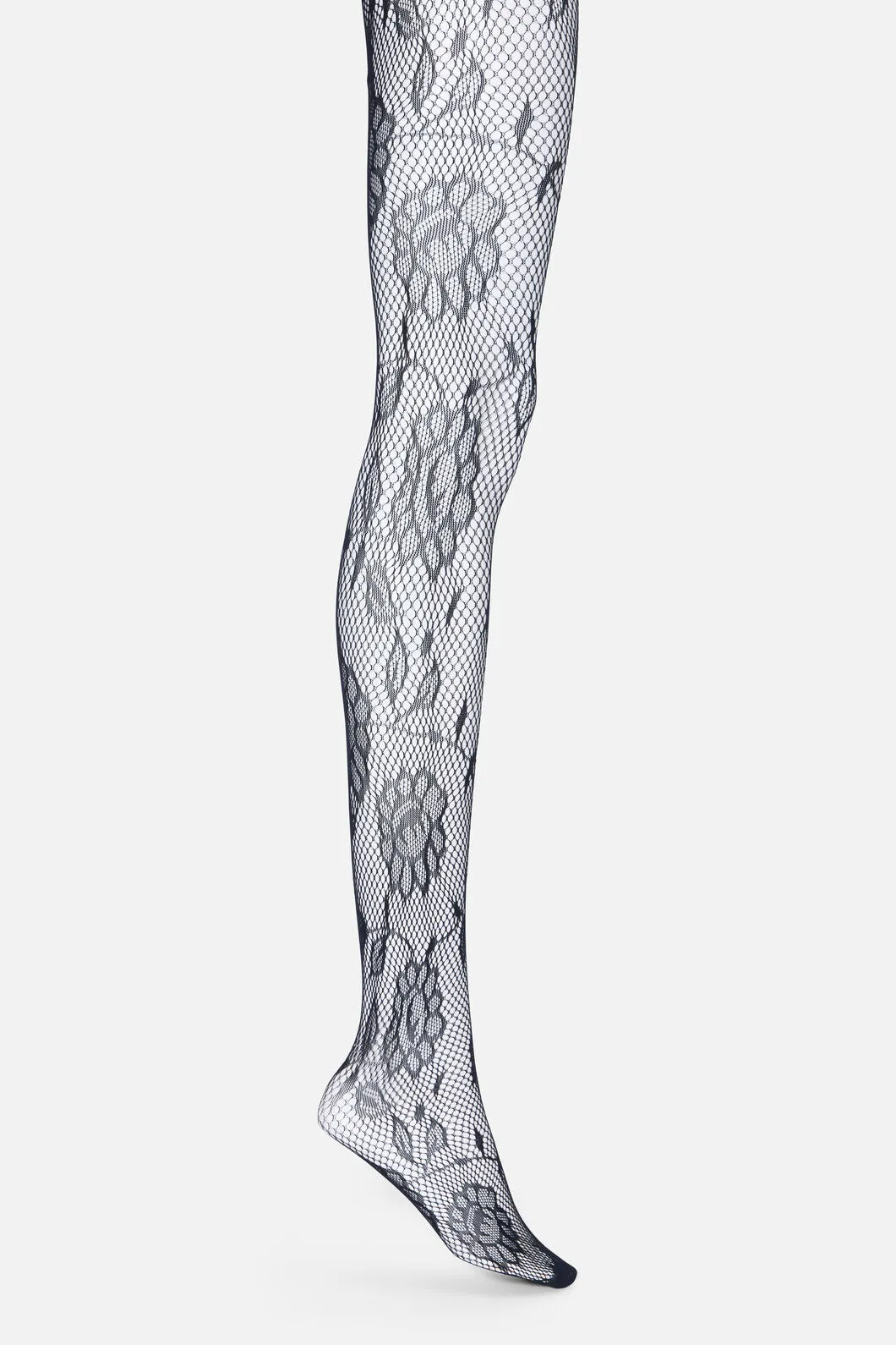 Black Flower Fishnet Tights sold by Princess Highway product image thumbnail 2
