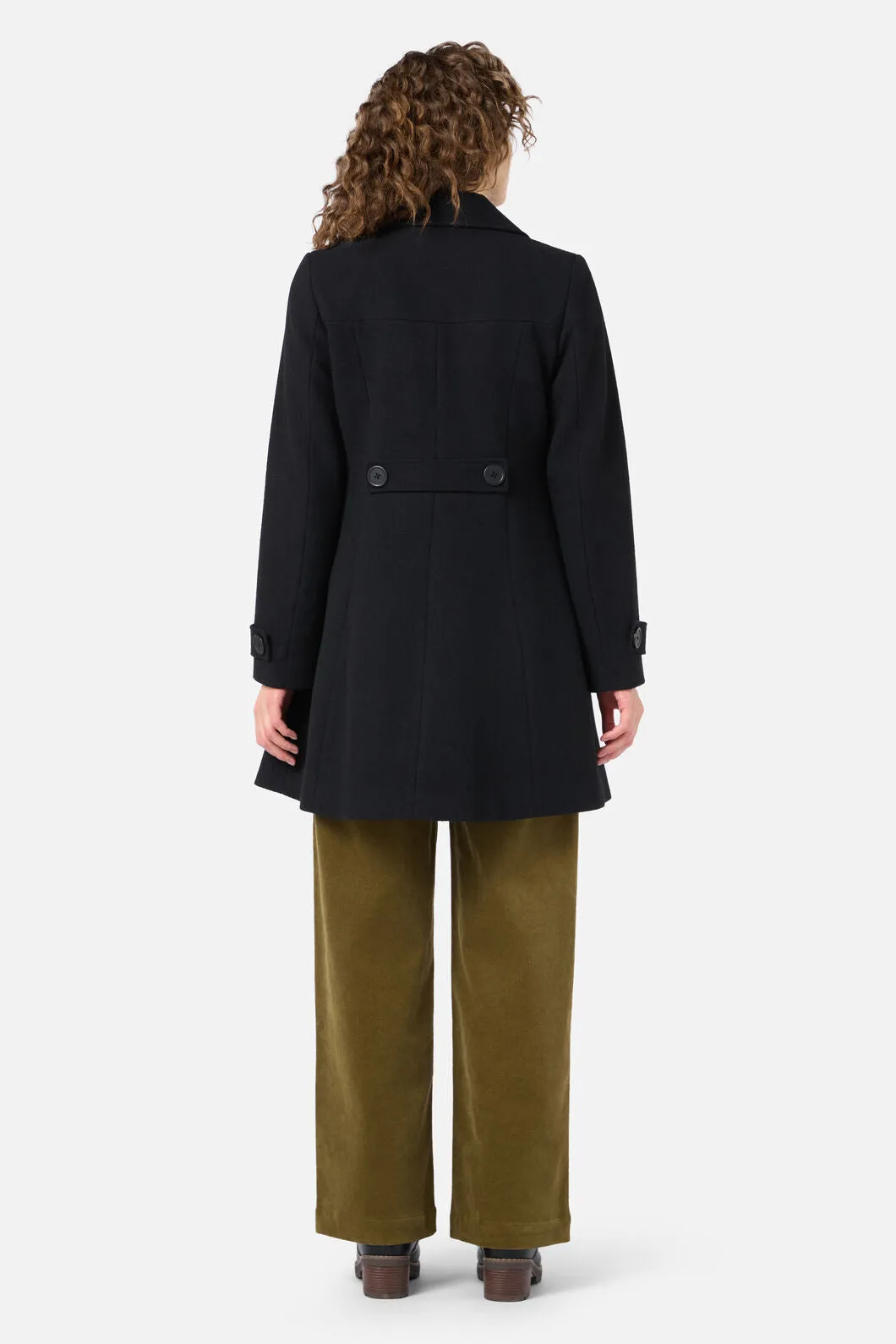 Mabel A-Line Wool Blend Coat sold by Princess Highway product image thumbnail 5