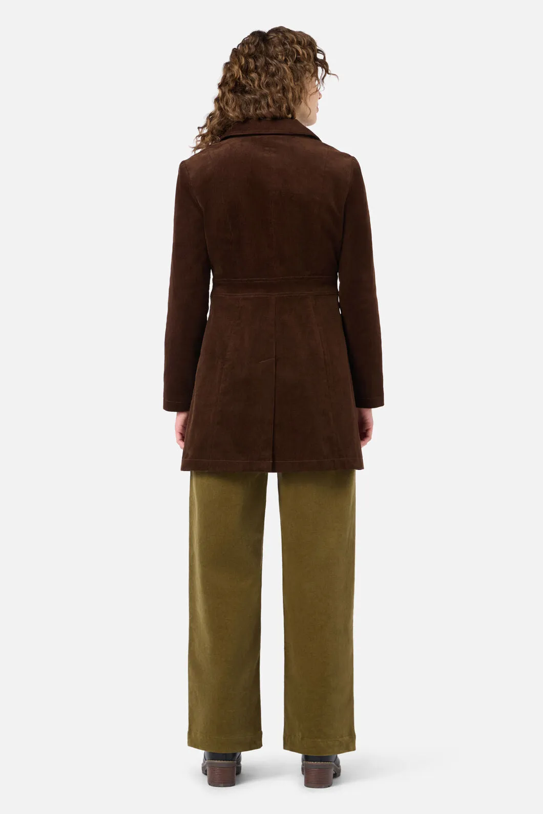 Hazel A-Line Long Cord Jacket sold by Princess Highway product image thumbnail 5