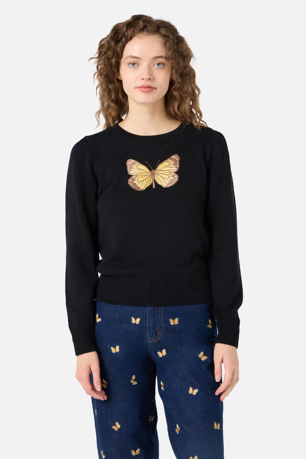 Butterfly Embroidered Jumper sold by Princess Highway product image thumbnail 4