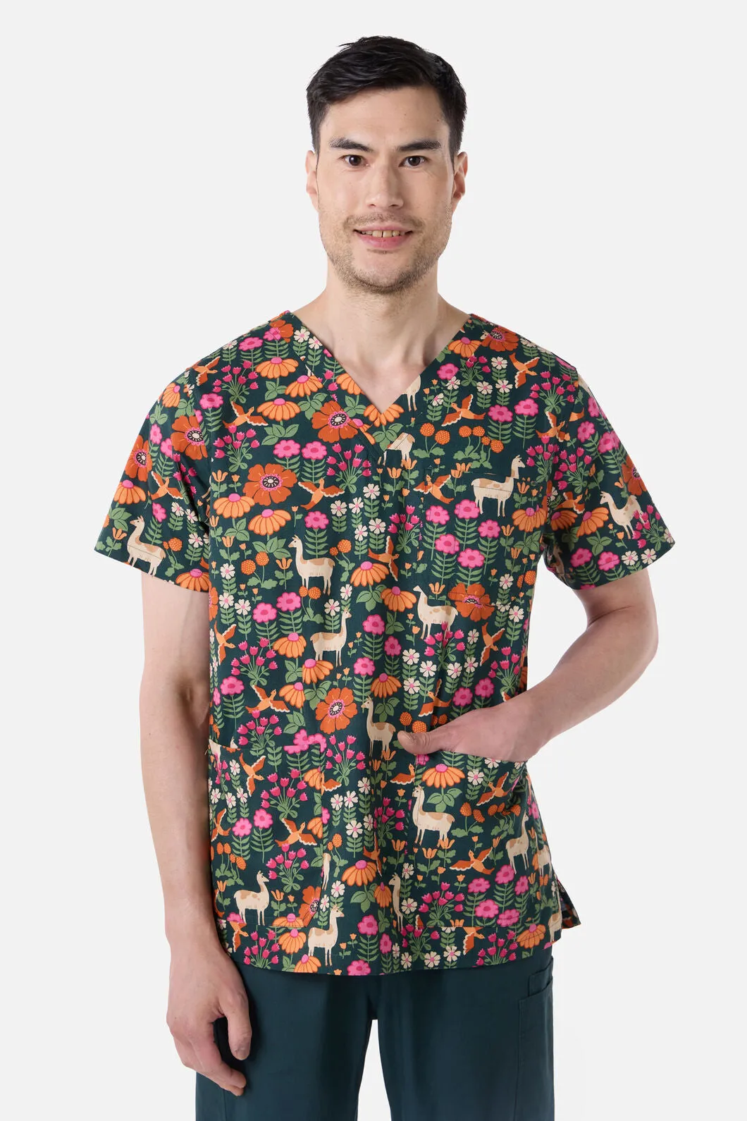LlamaBird Top & Pant Scrub Set sold by Princess Highway product image thumbnail 3