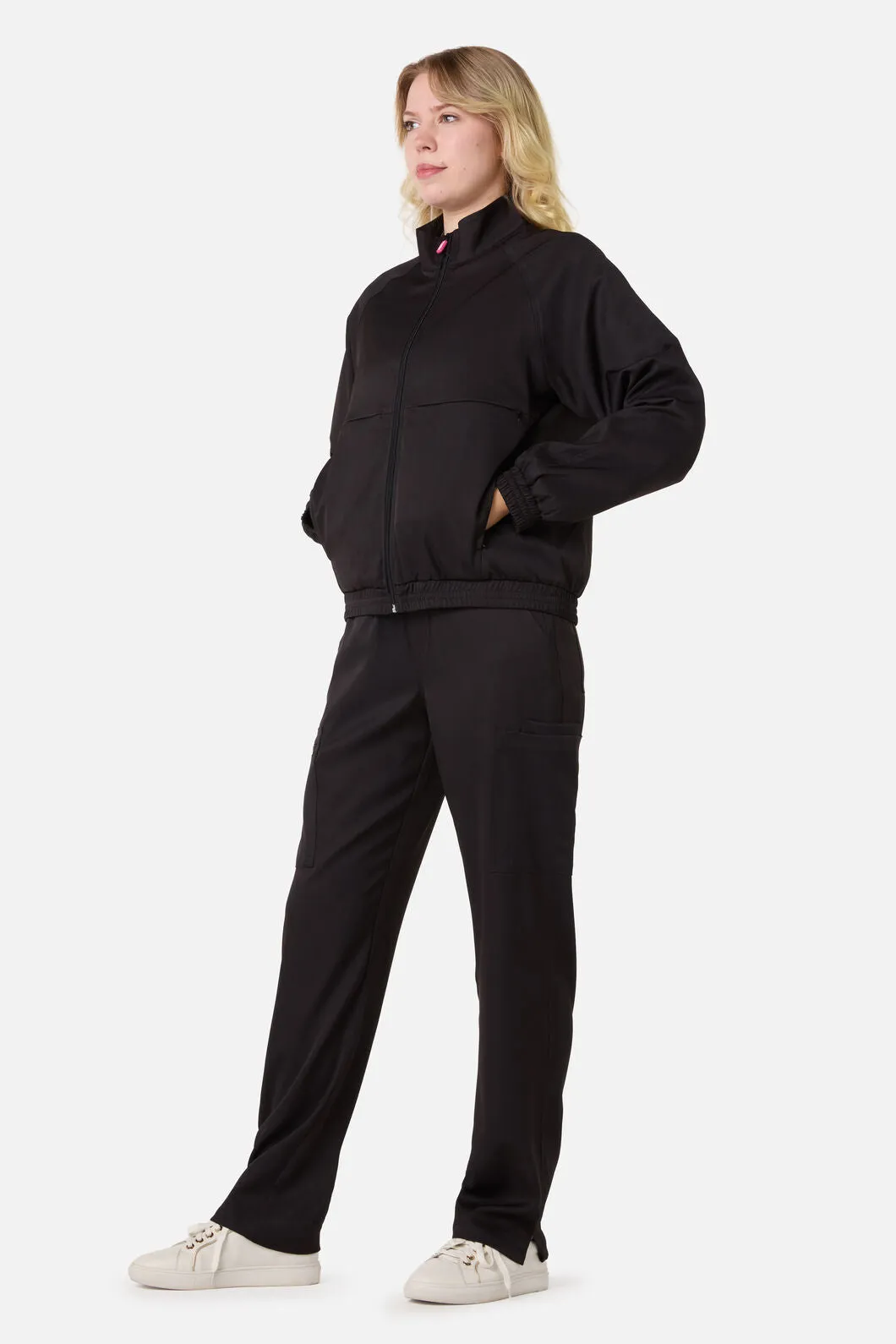 Scrub Womens Black Zip Up Jacket sold by Princess Highway product image thumbnail 4