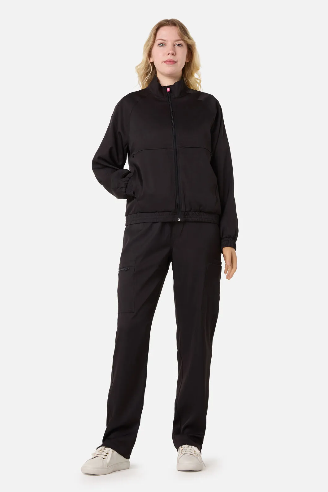 Scrub Womens Black Zip Up Jacket sold by Princess Highway product image thumbnail 3