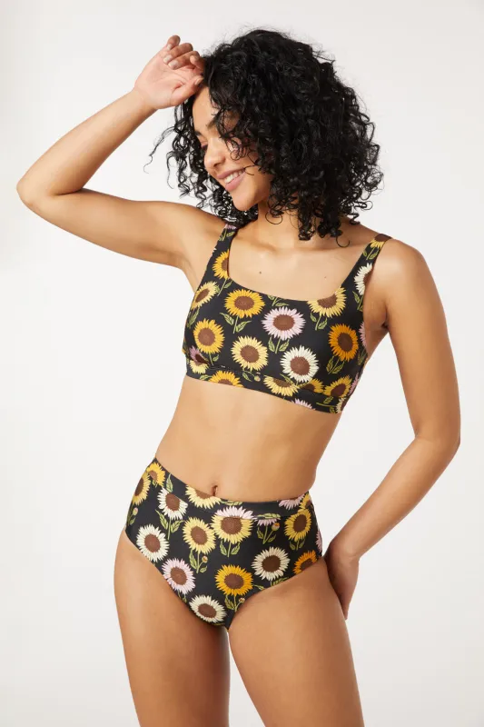 Sunflower Bikini Bottom made by Princess Highway