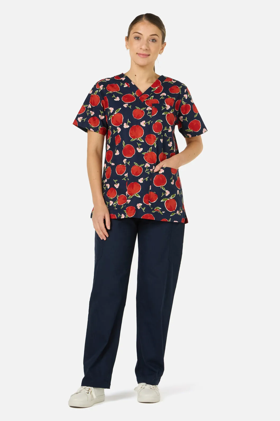 Sweet Apple top&pant scrub set sold by Princess Highway