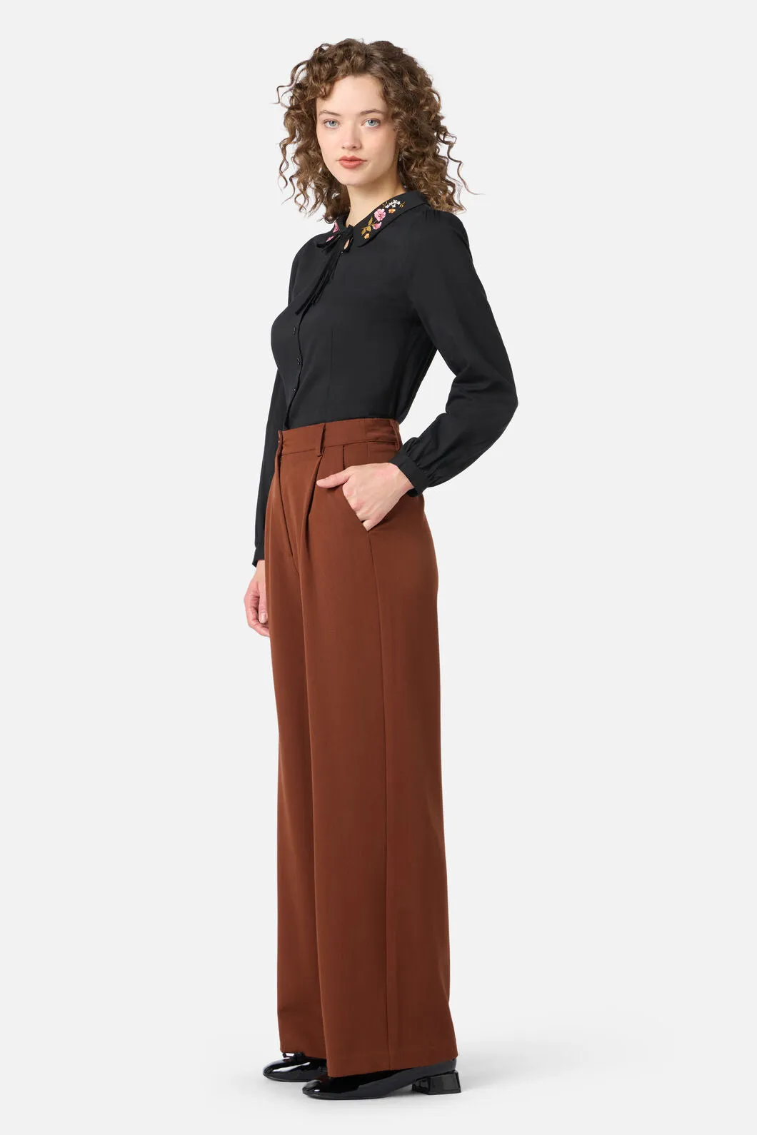 Winona Flower Embroidered Blouse sold by Princess Highway product image thumbnail 3