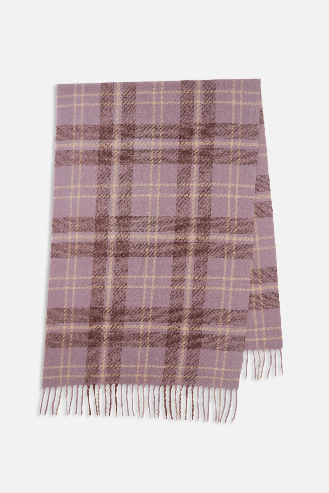 Lilac Check Scarf sold by Princess Highway product image thumbnail 4