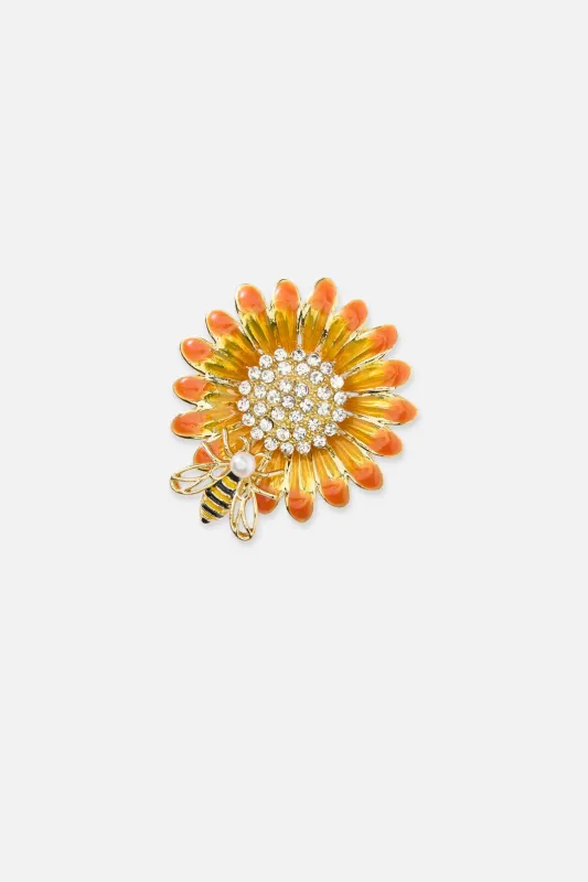 Daisy & Bee Brooch made by Princess Highway
