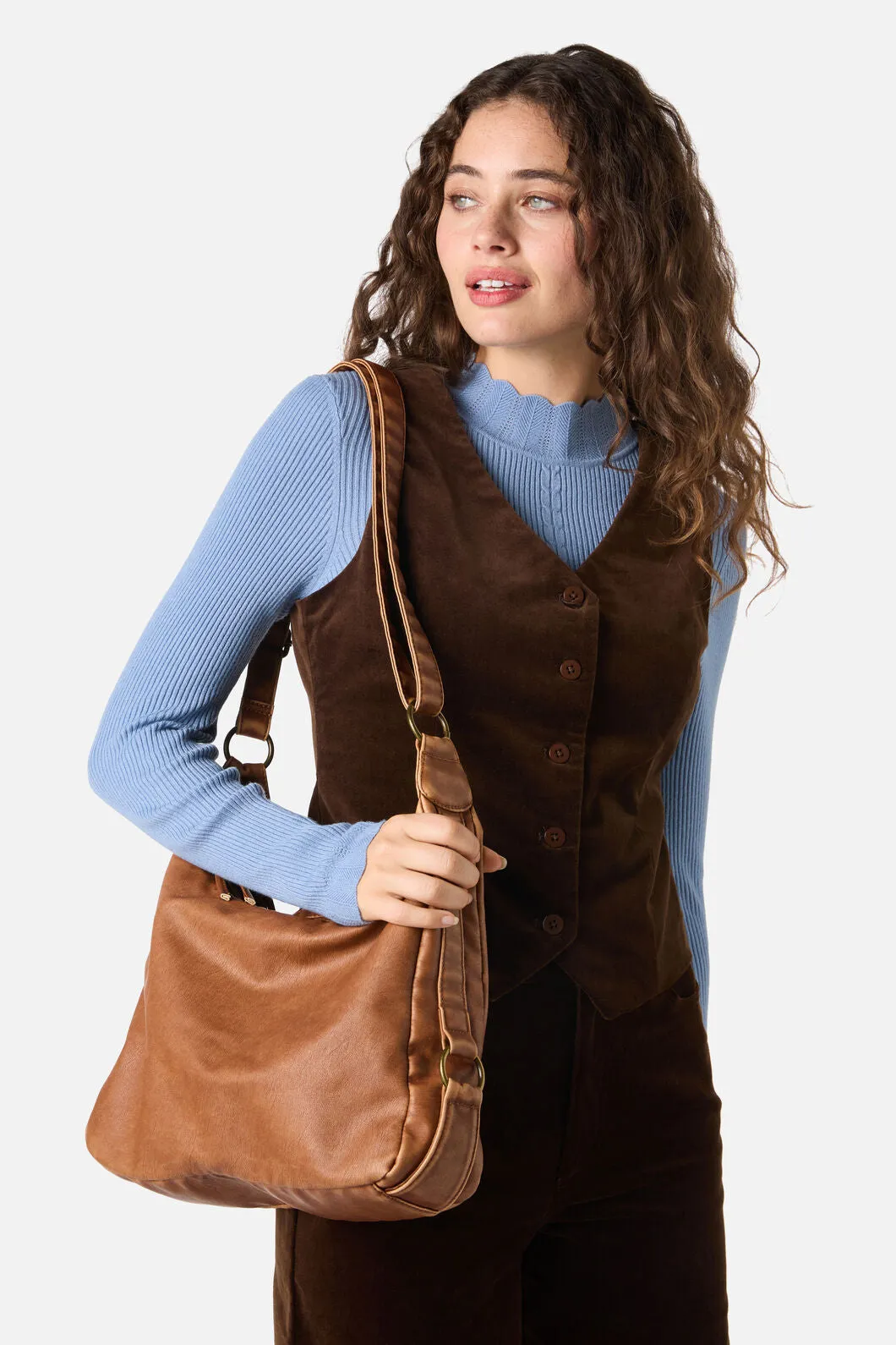 Vintage Look Slouch Bag sold by Princess Highway product image thumbnail 2
