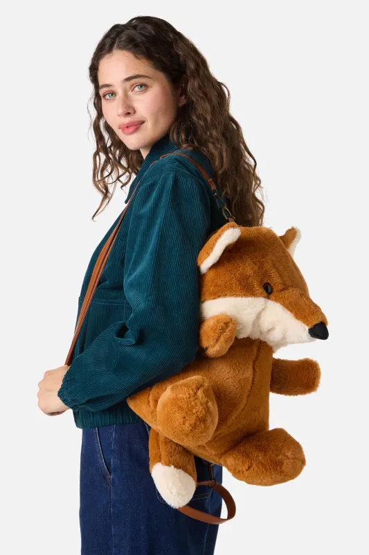 Plush Fox Backpack made by Princess Highway